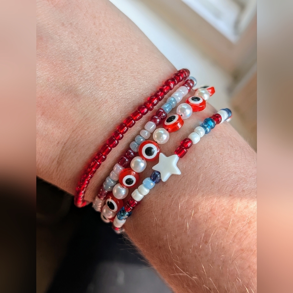 Patriotic Bracelet Set 4 Pack